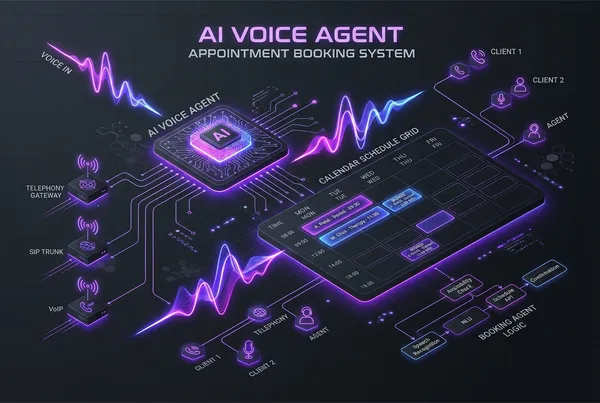 Building an Automated Appointment Booking AI Voice Assistant with Vapi, Twilio, and Cal.com